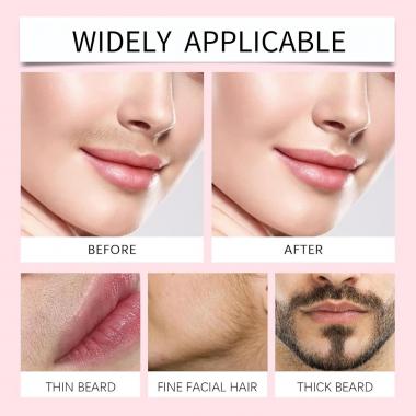 Hair Identifier Spray for Face Shaving