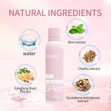 Hair Identifier Spray for Face Shaving