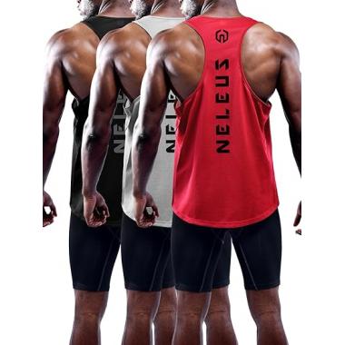 Men's Dry Fit Y-Back Muscle Tank Top