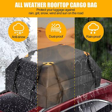 Car Roof Cargo Bag Water Resistant with a Protective Anti Slip Mat