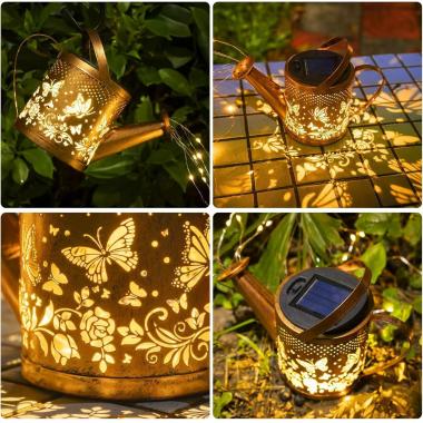 Solar Butterfly Garden Lights for Outdoor Garden Yard Decor