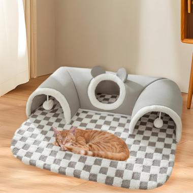 Playground Exercise Cat Carpet Tunnel