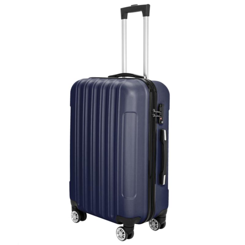 Lightweight Hard Shell Travel Carry On Hand Cabin Luggage Suitcase