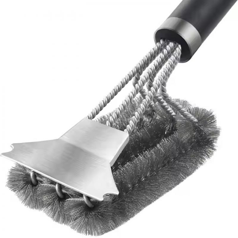 BBQ Grill Cleaning Brush&Scraper