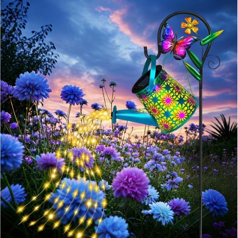 Solar Watering Can Light