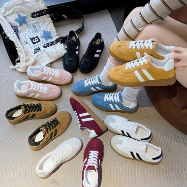 Adidas Samba Inspired Casual  Breathable Comfort Walking Shoes