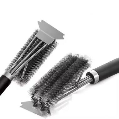 BBQ Grill Cleaning Brush&Scraper