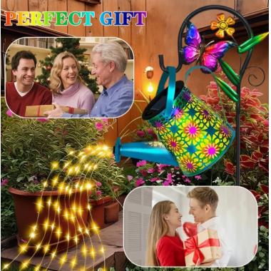 Solar Watering Can Light