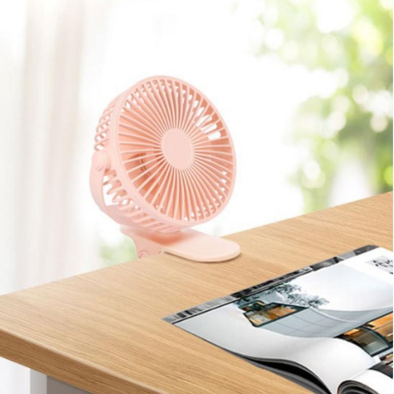 Small And Powerful Portable Clip On USB Desktop Fan