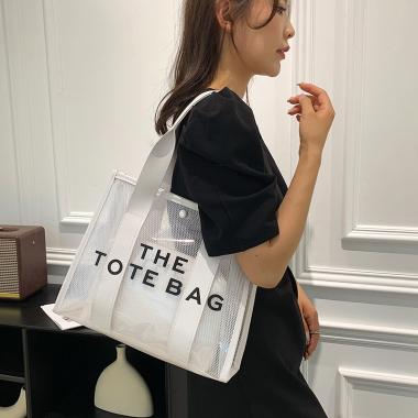 Ladies' Waterproof PVC Transparent Hand-held Shoulder Bag