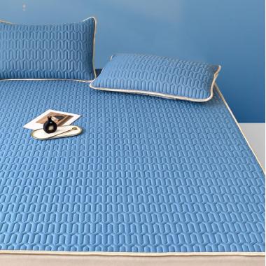Latex Cooling Mat Summer Ice Silk Three Piece Set