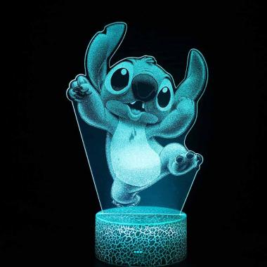 Stitch 3D Atmosphere Light Creative Bedhead Night Light Gift