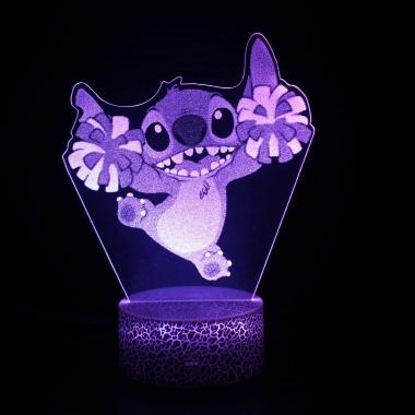 Stitch 3D Atmosphere Light Creative Bedhead Night Light Gift
