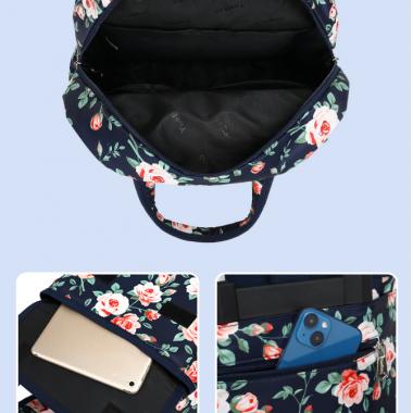 Lightweight Folding Backpack Travel Case With Wheels
