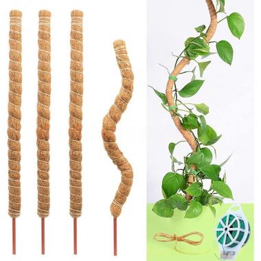 Flexible Indoor Plant Climbing Moss Pole Coconut Palm Stick