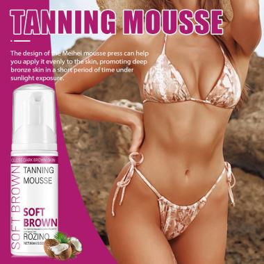 St Moriz Inspired Natural soft brown Sunless Tanning Mousse