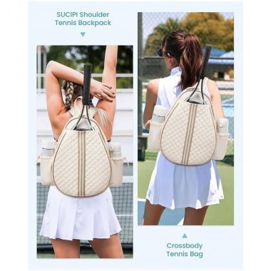 Quilted Waterproof Multifunctional Tennis Racket Bag