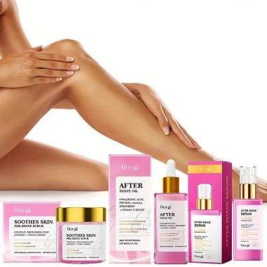 Aftershave Care Essence Liquid Essence Oil Scrub Set