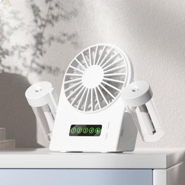 Desktop Small Humidification Refrigeration Cooling Spray Fan