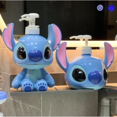 Stitch Style Shower Gel Shampoo Press And Dispense Bottle