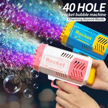 40 Hole Fully Automatic Bubble Blowing Machine
