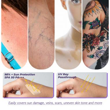 Cover Tattoo Birthmark Waterproof Body Concealer