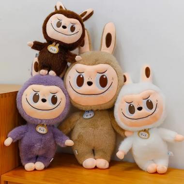 Labubu Rabbit Ear Doll Cute and Comfortable Plush Toy Doll