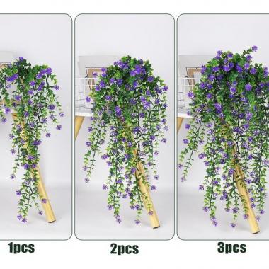 Artificial Hanging Plants Flowers for Outdoor Srpring Summer Decoration