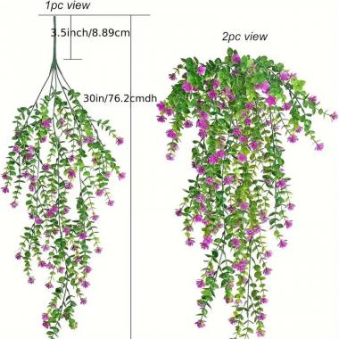 Artificial Hanging Plants Flowers for Outdoor Srpring Summer Decoration