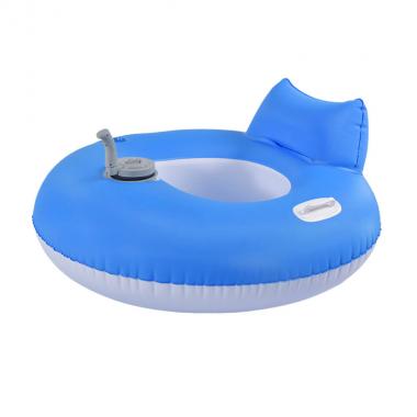 Electric Floating Chair With Backrest And Inflatable Propeller For Water Driving