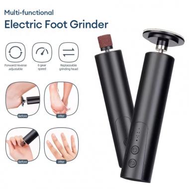 USB 6 Gear Speed Electric Dead Skin Pedicure Automatic Foot Grinder