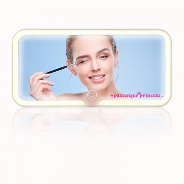 LED Car Rearview Mirror Sunshade High-definition Makeup Mirror