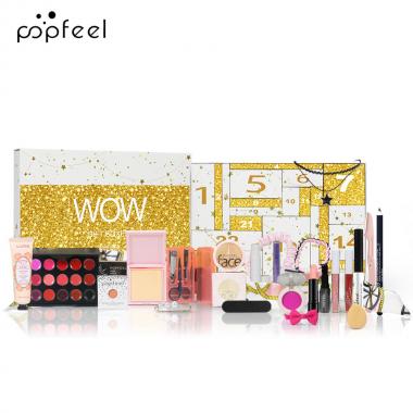 Christmas Countdown Calendar Surprise Makeup Gift Set of 24 Pieces