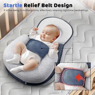 Anti-spilling Milk Pillow Newborn Pillow Baby Nursing Pillow Slope Pad