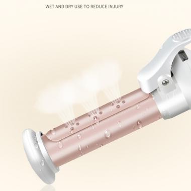 USB Rechargeable Portable Ceramic Wireless Curling Iron