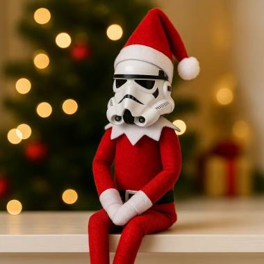 Storm Troopers Elf Star Wars Christmas Decorations Doll