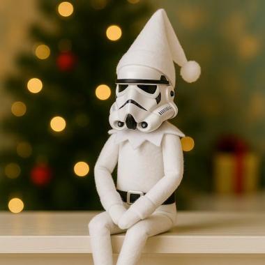 Storm Troopers Elf Star Wars Christmas Decorations Doll