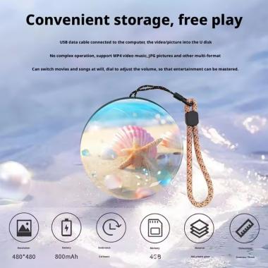 Customizable Video DIY Magic Crystal Glass Ball Lamp