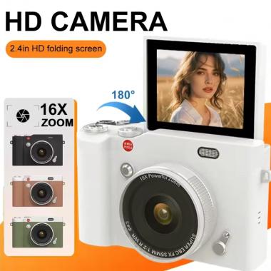 High Definition Flip Screen Selfie Autofocus Digital Camera