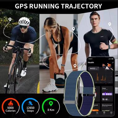 Smart Sport Fitness Bracelet Heart Rate Blood Pressure Monitor 