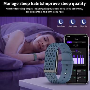 Smart Sport Fitness Bracelet Heart Rate Blood Pressure Monitor 