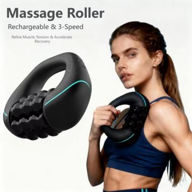 Handheld Vibration Rolling Tapping Massager