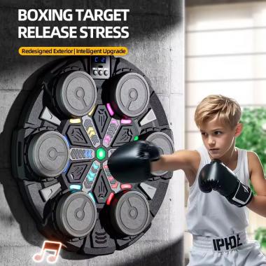 Music Boxing Target Electronic Reaction Training Model With Rhythm