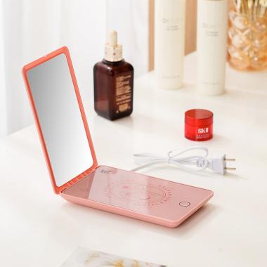 USB Portable Makeup Mirror Facial Mask Three Gear Heater