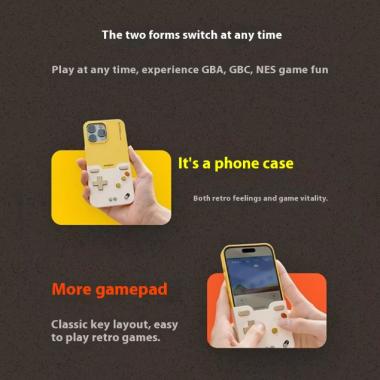 GAMEBABY iPhone Case Game Button Controller Prop Stand