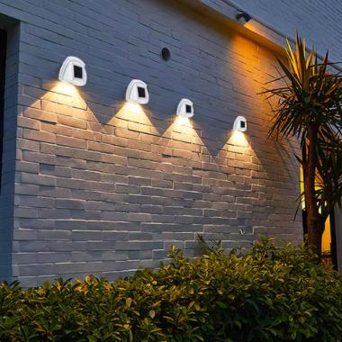 Solar Powered Waterproof Garden Decoration Sensor Wall Lamp