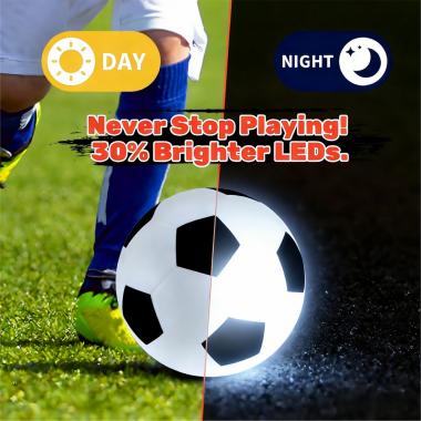 LED Luminous Inflatable Football Children's Sports Toy