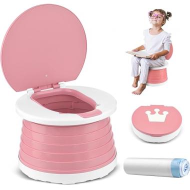 Children's Portable Outdoor Tourist Foldable Plastic Potty