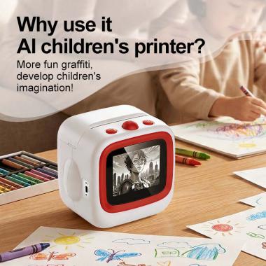 WIFI Connection Voice Control AI Generates Image Thermal Printer