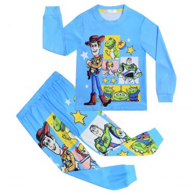 Children's Long Sleeve Pants Home Set